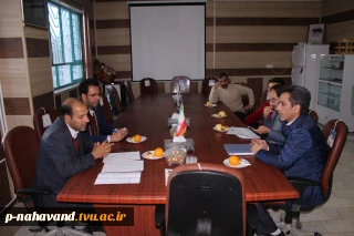 بازدید نماینده محترم صندوق رفاه دانشجویان از سلف سرویس آموزشکده فنی نهاوند