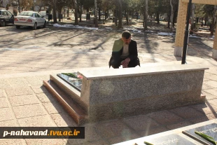 مراسم غبار روبی از گلزار شهدای گروه ابوذر به مناسبت گرامیداشت ایام الله دهه فجر (چلمین سالگرد) 2