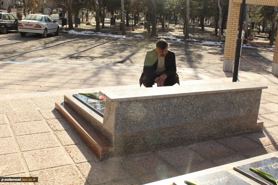 مراسم غبار روبی از گلزار شهدای گروه ابوذر به مناسبت گرامیداشت ایام الله دهه فجر (چلمین سالگرد) 2