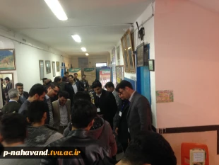 به مناسبت روز مهندس سمینار مهندسی و نمایشگاه تخصصی برق، کامپیوتر و شهر سازی در آموزشکده فنی و حرفه ای نهاوند برگزار شد  5
