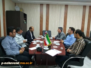منعقد شدن تفاهم نامه همکاری علمی و کاربردی  بین آموزشکده فنی و حرفه ای پسران و دختران نهاوند با مدیریت توزیع برق شهرستان نهاوند