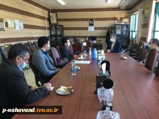 دیدار مسئولین پارک علم و فناوری استان همدان  2