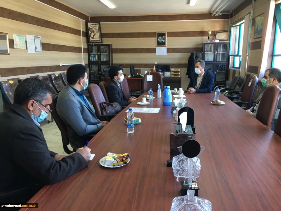 دیدار مسئولین پارک علم و فناوری استان همدان  2