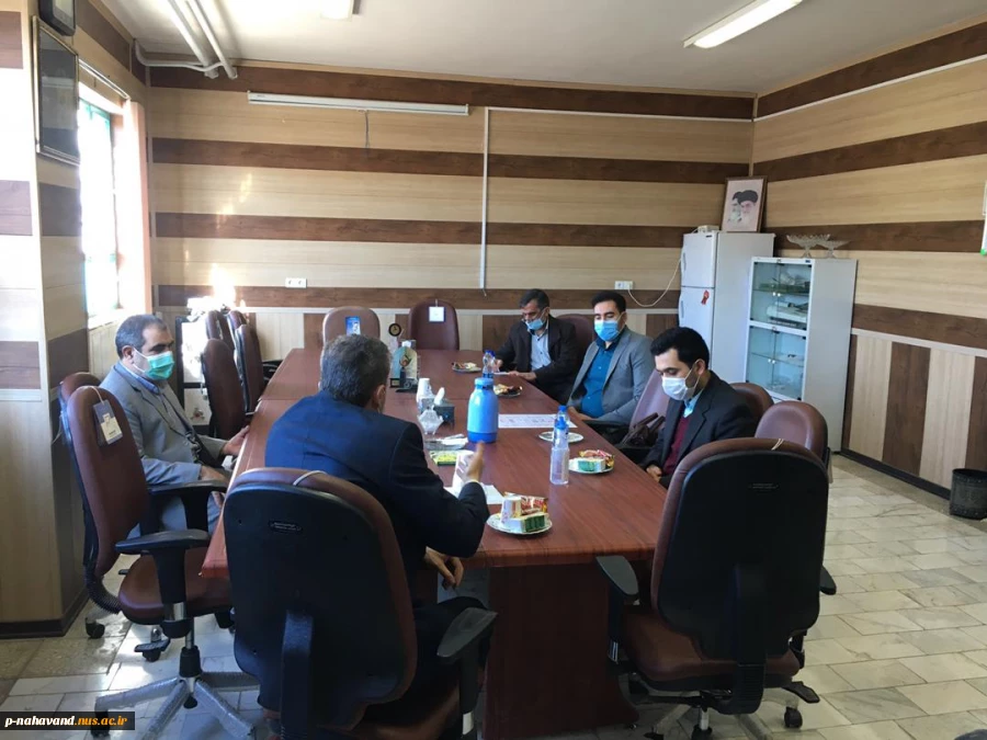 دیدار مسئولین پارک علم و فناوری استان همدان  3