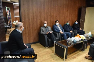 دیدار فرزند مرحوم حاج حشمت شهبازی با دکتر صالحی عمران ریاست محترم دانشگاه فنی و حرفه ای کشور  4