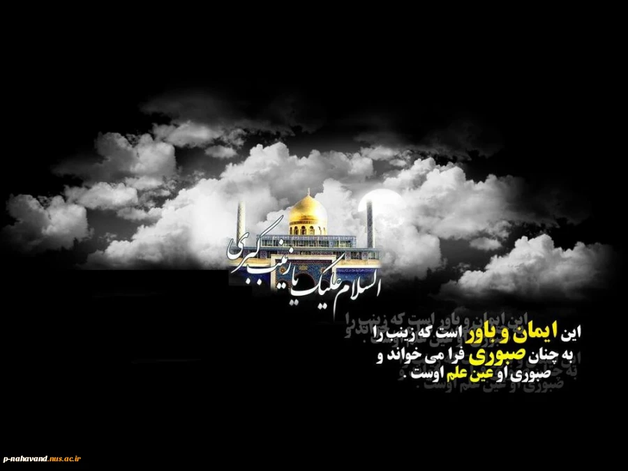 سالروز وفات اسوه صبر و ایثار، عمه سادات "حضرت زینب" سلام الله علیها  2