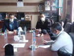 جلسه معاونت امنیت و پیشگیری نیروی انتظامی وریاست آموزشکده وهمکاران نگهبان 3