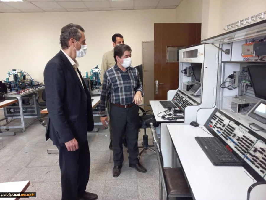 نشست صمیمی رئیس آموزشکده فنی و حرفه ای نهاوند با رئیس دانشکده فنی و حرفه ای شهید شمسی پور تهران 3