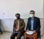 نشست صمیمی رئیس آموزشکده فنی و حرفه ای نهاوند با مدیر گروه رشته عمران دانشگاه فنی و حرفه ای استان همدان 2