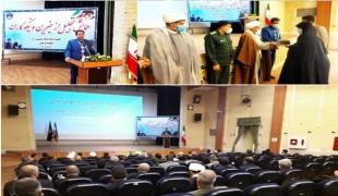 آئین تجلیل از خیرین و نیکوکاران شهرستان نهاوند با حضورنماینده ولی فقیه ،فرماندار، اعضای دفتر نماینده و مسئولین استانی و شهرستان برگزار شد. 4