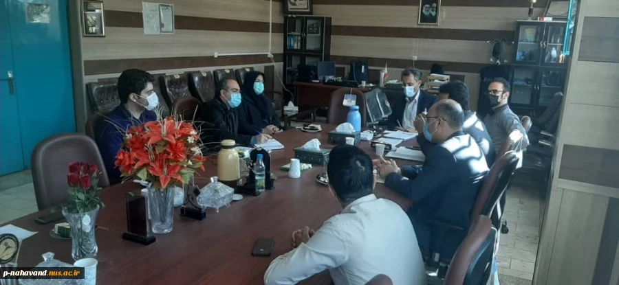 برگزاری نشست در مورخه ۲۶ آبان  در زمینه   ارتباط و همکاری اداره کار شهرستان نهاوند با دفتر ارتباط با صنعت و جامعه، مجمع خیرین آموزش و اشتغال و مرکز نوآوری 9