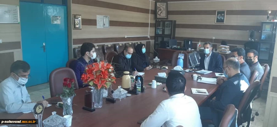 برگزاری نشست در مورخه ۲۶ آبان  در زمینه   ارتباط و همکاری اداره کار شهرستان نهاوند با دفتر ارتباط با صنعت و جامعه، مجمع خیرین آموزش و اشتغال و مرکز نوآوری 10