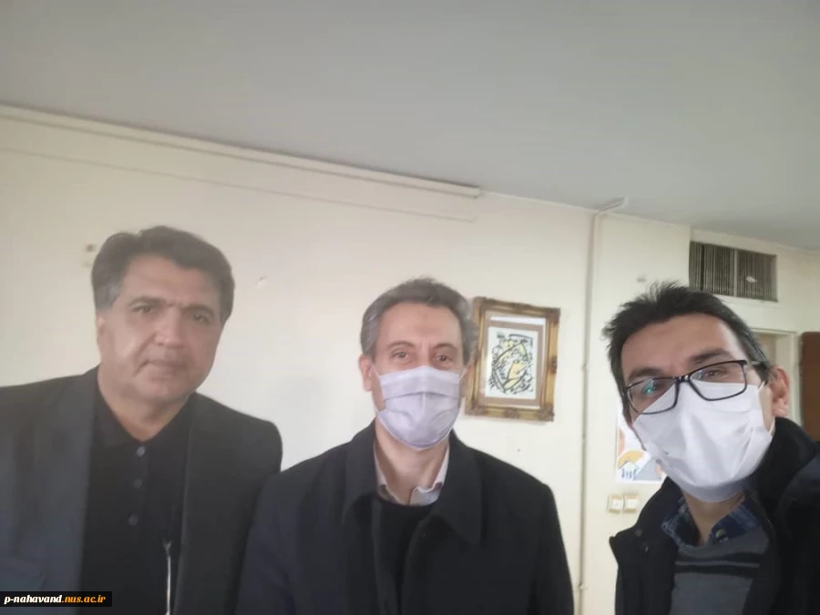 جلسه ریاست آموزشکده با رئیس اداره اشتغال و هدایت نیروی کار  اداره کل تعاون کار و رفاه اجتماعی استان همدان 3