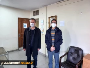 جلسه ریاست آموزشکده با رئیس اداره اشتغال و هدایت نیروی کار  اداره کل تعاون کار و رفاه اجتماعی استان همدان 5