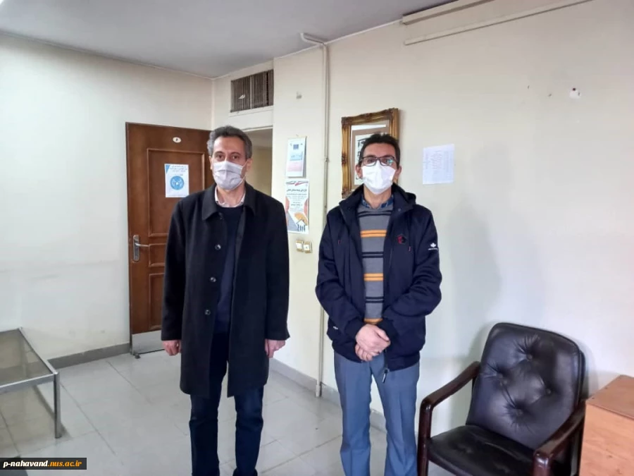 جلسه ریاست آموزشکده با رئیس اداره اشتغال و هدایت نیروی کار  اداره کل تعاون کار و رفاه اجتماعی استان همدان 5