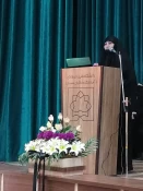 ریاست و کارکنان آموزشکده نهاوند در مراسم گرامیداشت دومین سالگرد شهادت سپهبد شهید حاج قاسم سلیمانی دانشگاه فنی و حرفه ای استان که در دانشکده زینب کبری (س) همدان برگزار شد، شرکت کردند. 5