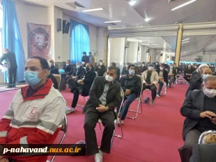 حضور فعال مجموعه آموزشکده فنی و حرفه ای نهاوند (حاج حشمت شهبازی) به نمایندگی از خانواده بزرگ دانشگاه فنی و حرفه ای در آئین گرامیداشت یاد شهدای روحانی شهرستان نهاوند 2