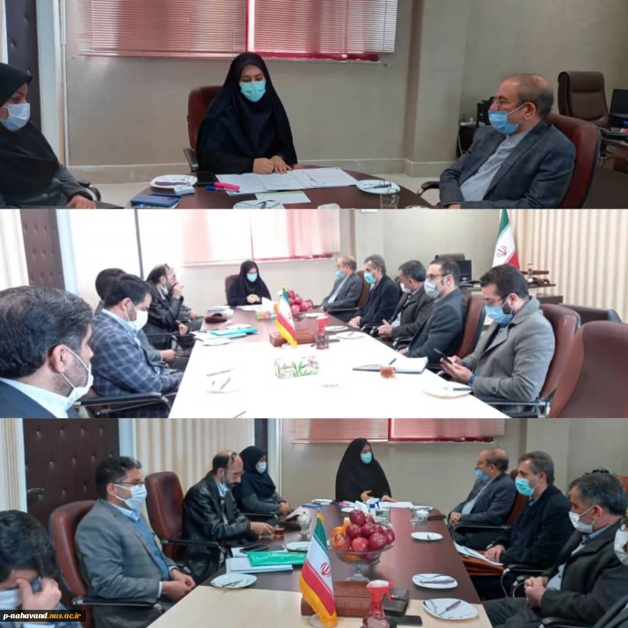 نشست صمیمانه نماینده نهاوند با روسای برخی از دانشگاه ها 2