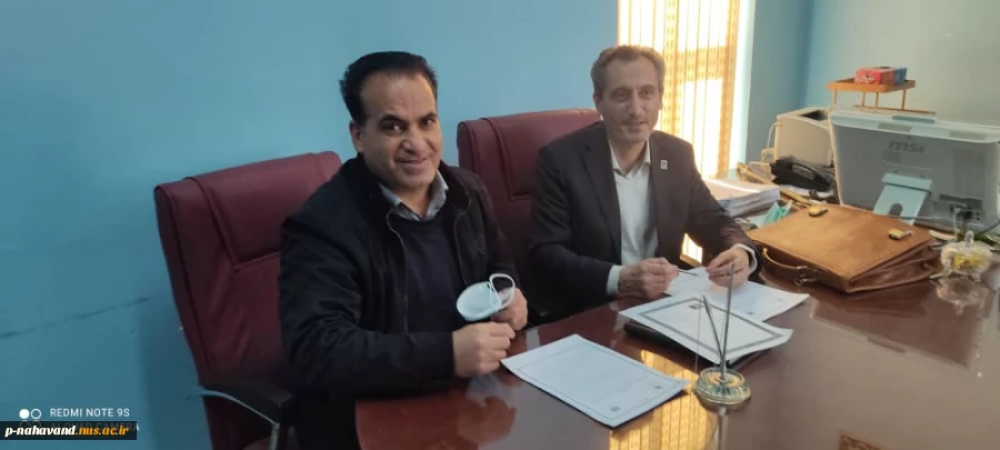 جلسه ویژه ریاست آموزشکده فنی و حرفه ای نهاوند با معاون محترم آموزش، پژوهش  و برنامه ریزی  اداره کل آموزش فنی و حرفه ای استان همدان و ریاست مرکز مهارت های تخصصی ( جوار دانشگاهی) شماره یک همدان   در   دفتر معاونت اداره کل آموزش فنی و حرفه ای استان همدان  5