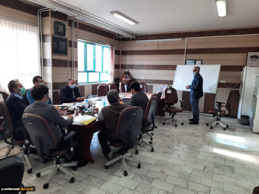 نامه  تقدیر و تشکر ریاست آموزشکده فنی و حرفه ای نهاوند از حضور معاونت محترم آموزشی، پژوهشی  و ریاست محترم  اداره حراست دانشگاه فنی و حرفه ای در جلسه تایید صلاحیت 12 نفز از متقاضیان تدریس به جناب آقای دکتر کاظمی ریاست دانشگاه فنی و حرفه ای استان همدان   5