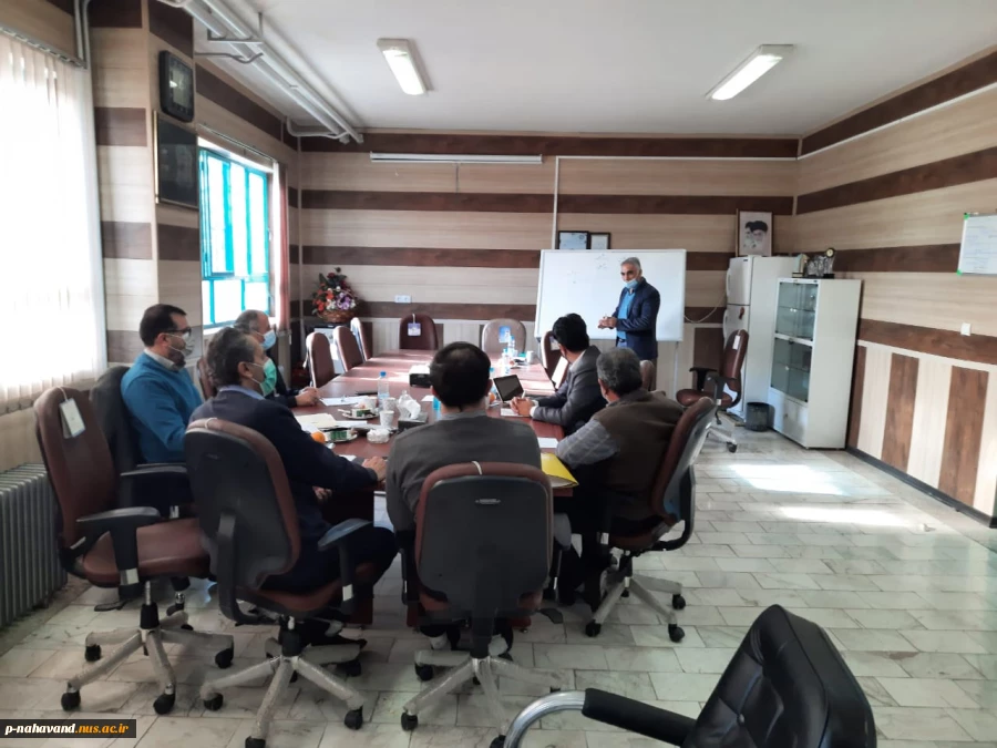 نامه  تقدیر و تشکر ریاست آموزشکده فنی و حرفه ای نهاوند از حضور معاونت محترم آموزشی، پژوهشی  و ریاست محترم  اداره حراست دانشگاه فنی و حرفه ای در جلسه تایید صلاحیت 12 نفز از متقاضیان تدریس به جناب آقای دکتر کاظمی ریاست دانشگاه فنی و حرفه ای استان همدان   7