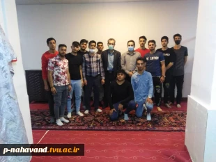 به مناسبت هفته خوابگاه ها دیدار ریاست آموزشکده با دانشجویان  ساکن در خوابگاه  مرکز 2