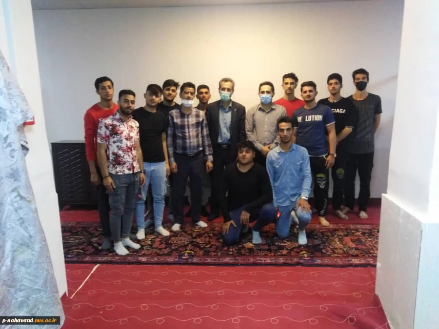 به مناسبت هفته خوابگاه ها دیدار ریاست آموزشکده با دانشجویان  ساکن در خوابگاه  مرکز 2