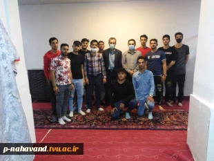 به مناسبت هفته خوابگاه ها دیدار ریاست آموزشکده با دانشجویان  ساکن در خوابگاه  مرکز 3