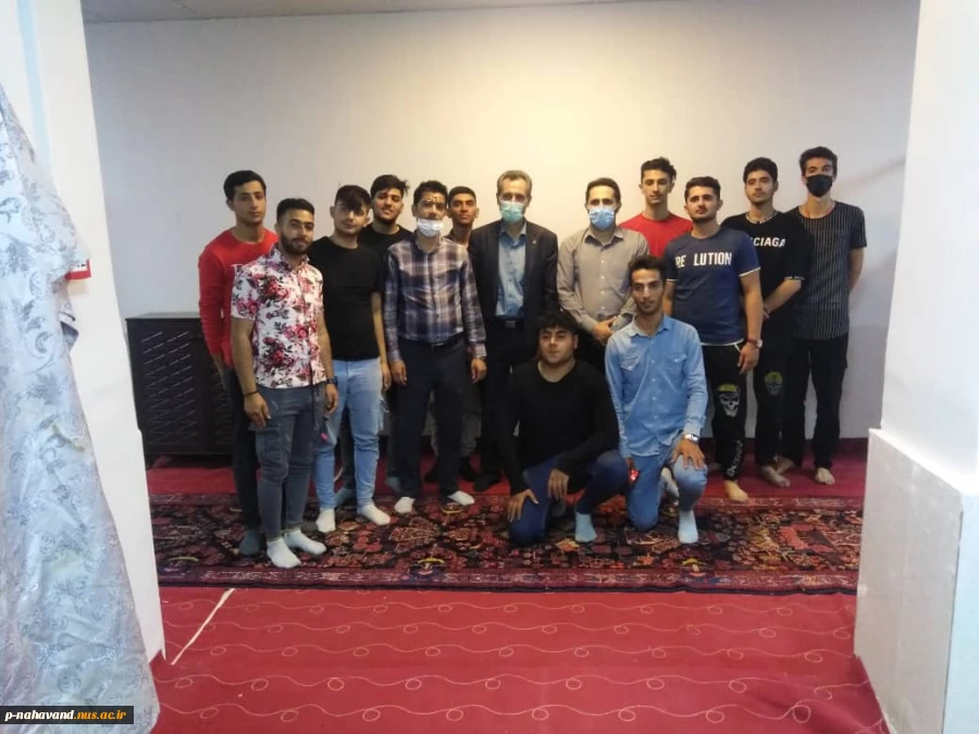 به مناسبت هفته خوابگاه ها دیدار ریاست آموزشکده با دانشجویان  ساکن در خوابگاه  مرکز 3