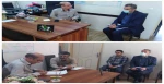 دیداررئیس و کارشناس مسول امور دانشجویان  با نماینده محترم شهرستان نهاوند  2
