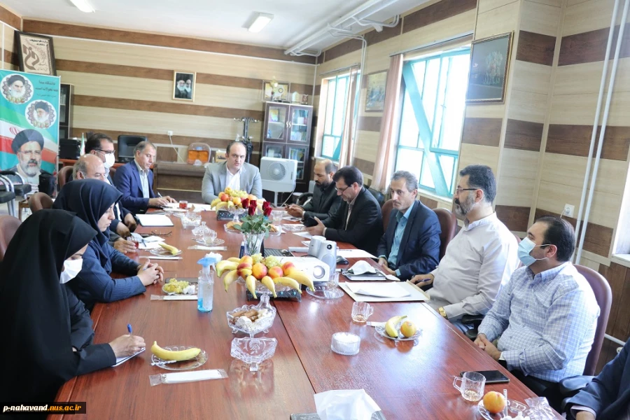 شورای دانشگاه فنی و حرفه ای استان همدان به میزبانی آموزشکده فنی و حرفه ای حاج حشمت شهبازی نهاوند برگزار شد
 4