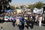 حضور کارکنان، اساتید و دانشجویان در راهپیمایی 13 آبان و نماز جمعه 5