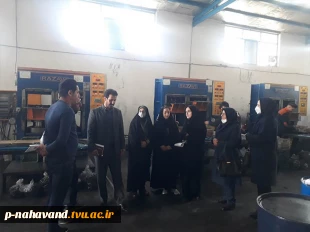 بازدید از شزکت کیان زاگرس فرتاک به مناسبت هفته کارآفرینی 2