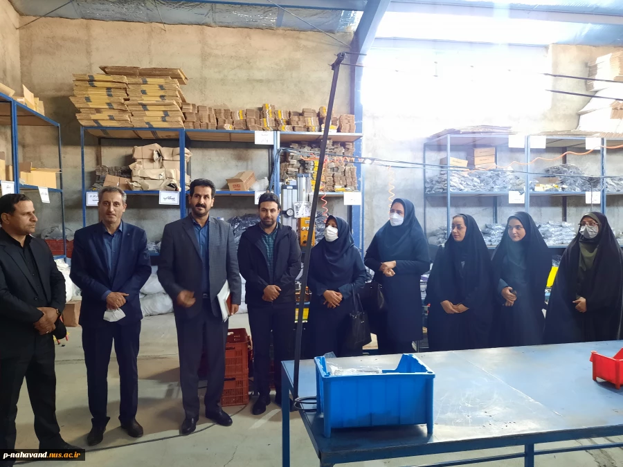 بازدید از شرکت  پاتیگ شهرستان نهاوند  4