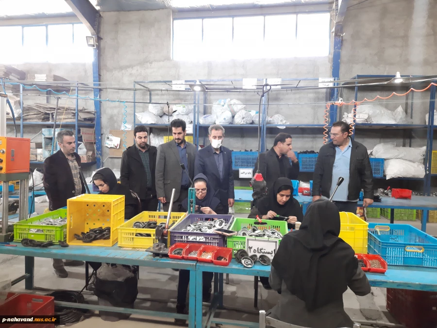 بازدید از شرکت  پاتیگ شهرستان نهاوند  3