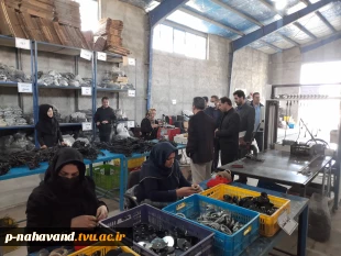 بازدید از شرکت  پاتیگ شهرستان نهاوند  6