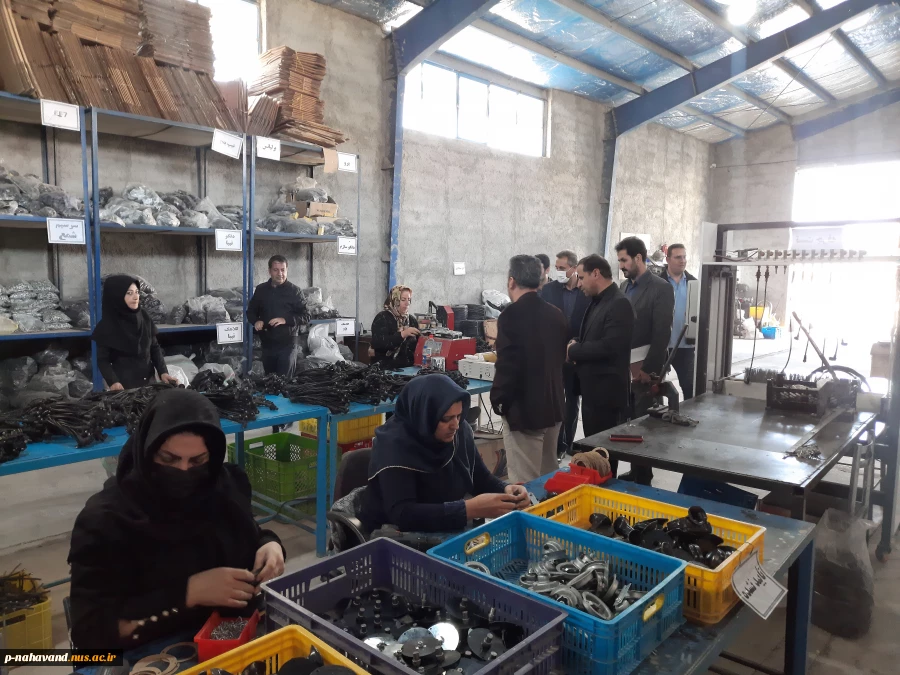 بازدید از شرکت  پاتیگ شهرستان نهاوند  6