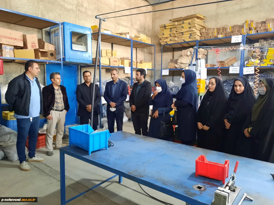 بازدید از شرکت  پاتیگ شهرستان نهاوند  5