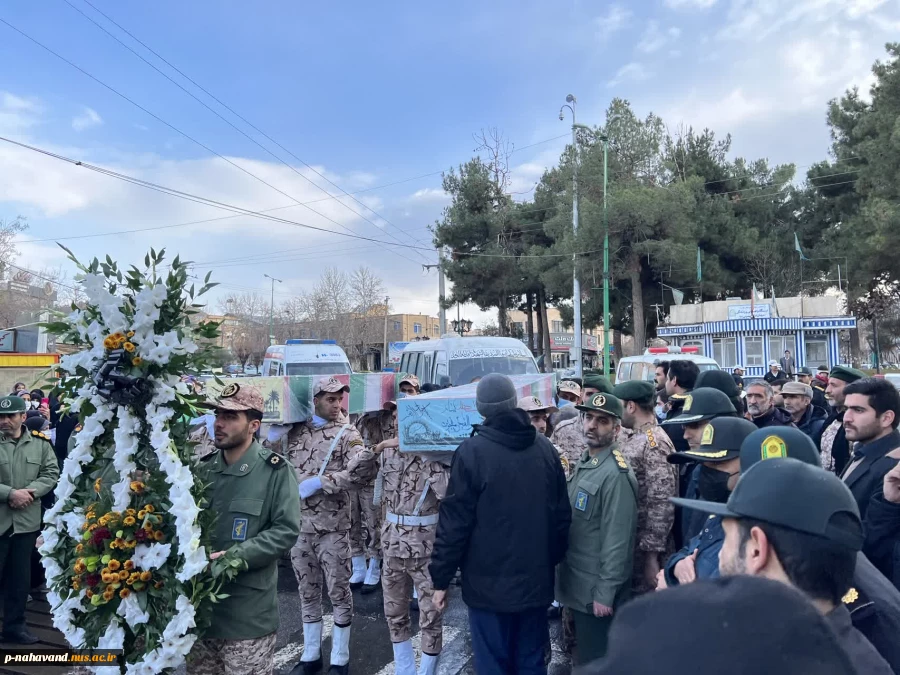 استقبال و تشییع دو شهید گمنام 4