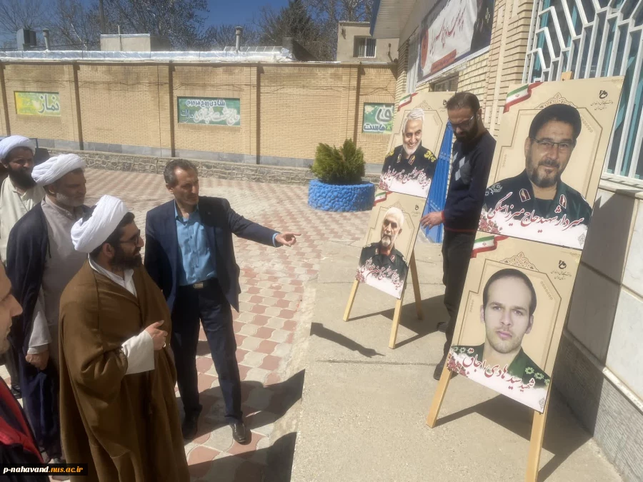 به مناسبت روز درختکاری غرس چهاراصله نهال به نام شهدا 5