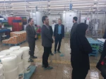 به مناسبت روز جهانی کار و کارگربازدید  ریاست آموزشکده،معا.ن برنامه ریزی فرماندار، روسای ادارات کار، تعاون و رفاه اجتماعی از شرکت لبنی همسایه نهاوند 6