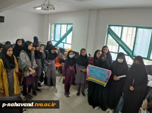 بازدید دانش آموزان پایه نهم (جهت هدایت تحصیلی) منطقه خزل و زرین دشت جهت آشنایی با توانمندی ها و قابلیت های دانشگاه فنی و حرفه ای  3