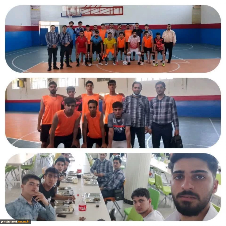 برگزاری اردوی تیم فوتسال آموزشکده در شهرستان ملایر جهت انتخاب برترین بازیکنان برای همراهی تیم منتخب دانشگاه فنی و حرفه ای واحد استان همدان  2