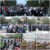 شرکت ریاست مرکز درمراسم معنوی یادواره شهدای دانشجو معلم و یادبود شهید خوشنام 2