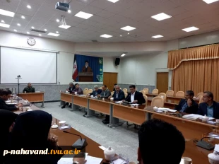 در جلسه شورای مهارت شهرستان نهاوند از دانشگاه فنی حرفه ای استان و آموزشکده حاج حشمت شهبازی بعنوان الگوی واقعی مهارت در شهرستان تقدیر شد. 2