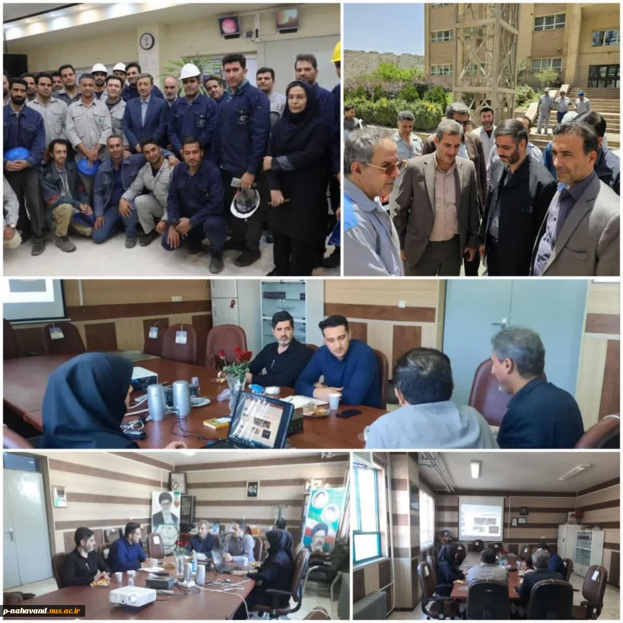 بدنبال جلسه استانی طرح تاد ( راه اندازی کنسرسیوم های مهارت آموزی و اشتغال )  برگزاری جلسه ای هدفمند با  مدیران واحد آموزش، تحقیق و توسعه  سیمان نهاوند در دفتر ریاست آموزشکده حاج حشمت شهبازی 2