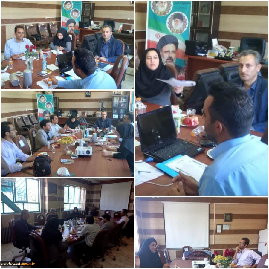 اولین جلسه شورای مرکز نوآوری و رشد شهرستان نهاوند در سال  ۱۴۰۲ در دفتر ریاست آموزشکده حاج حشمت شهبازی برگزار شد. 3