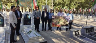 در آستانه برگزاری دومین کنگره ۸ هزار شهید استان همدان صورت گرفت. 8