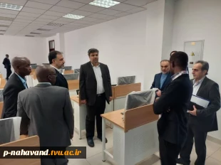 ملاقات دکتر خسرویان و تیم همراه با  وزیر آموزش عالی و تحقیقات مالی،بازدید از شهرک دانشگاهی کابالا برای تأسیس شعبه دانشگاه فنی و حرفه‌ای در مالی 7