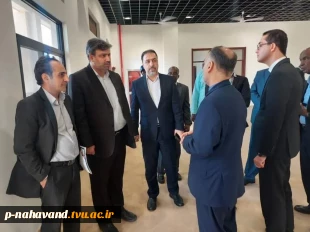 ملاقات دکتر خسرویان و تیم همراه با  وزیر آموزش عالی و تحقیقات مالی،بازدید از شهرک دانشگاهی کابالا برای تأسیس شعبه دانشگاه فنی و حرفه‌ای در مالی 8